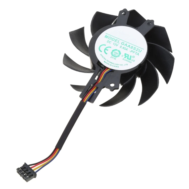 CF8015H12S 12V 0.32A Graphics Card Cooling VGA Fan for ZOTAC GAMING 1660