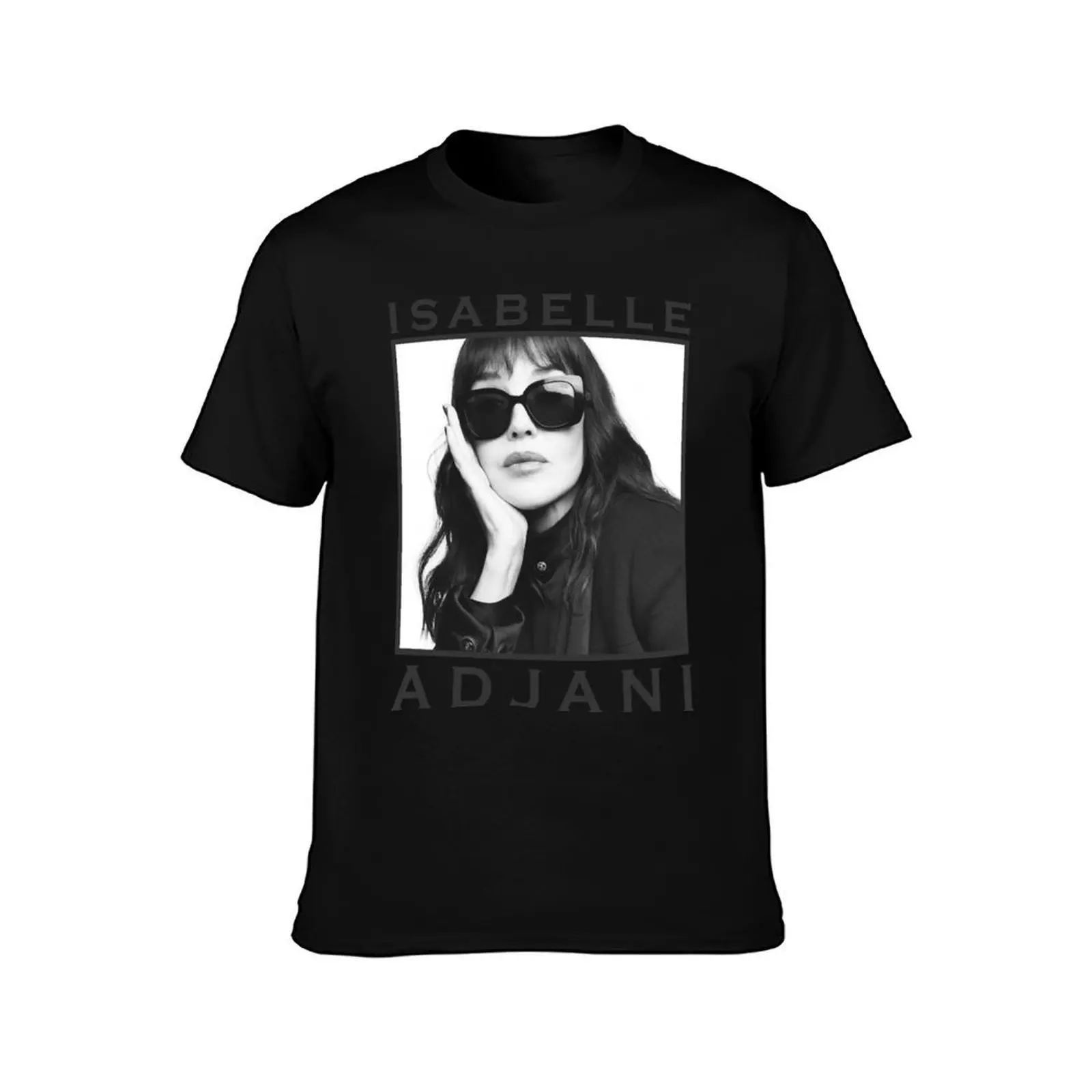 Needed Gifts The Black Dahlia Adjani Light Blue Vintage Photograp T-Shirt Essential Solid Color T-Shirt