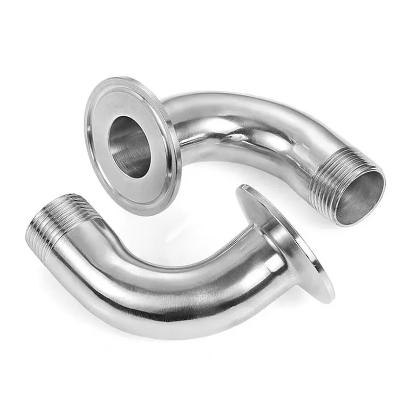 SUS304 Sanitary Fitting 90 Degree Elbow 1/4”-2