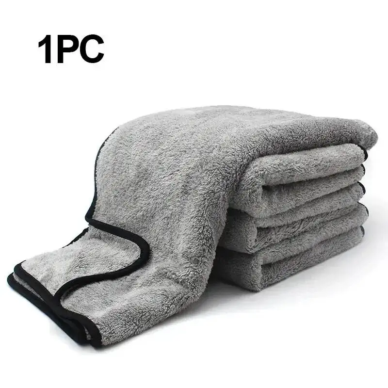 1pcs Microfiber Car Washing Towel Ultra-Soft Car Cleaning Towels High Absorbent Drying Cloth Wash Towel for Car Detailing