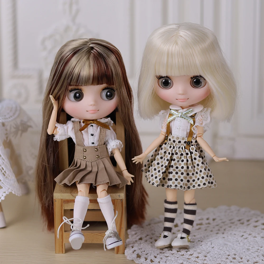 Middie Blyth 1/8 BJD doll clothes collection cute simple skirt fit 20cm doll birthday gift toy