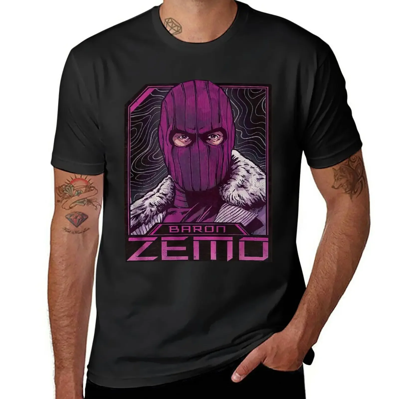 

Baron Zemo . T-Shirt plus sizes oversizeds kawaii clothes plain t shirts men