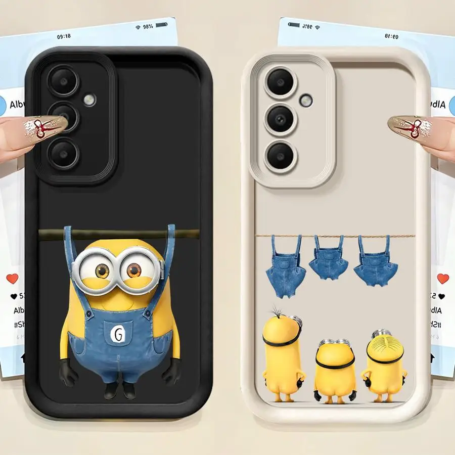 

Чехол для телефона Samsung Galaxy A33 A16 A14 A34 A26 A22 A23 A12 A36 A56 A32 A24 A13 Мягкий милый чехол из ТПУ с персонажами кино