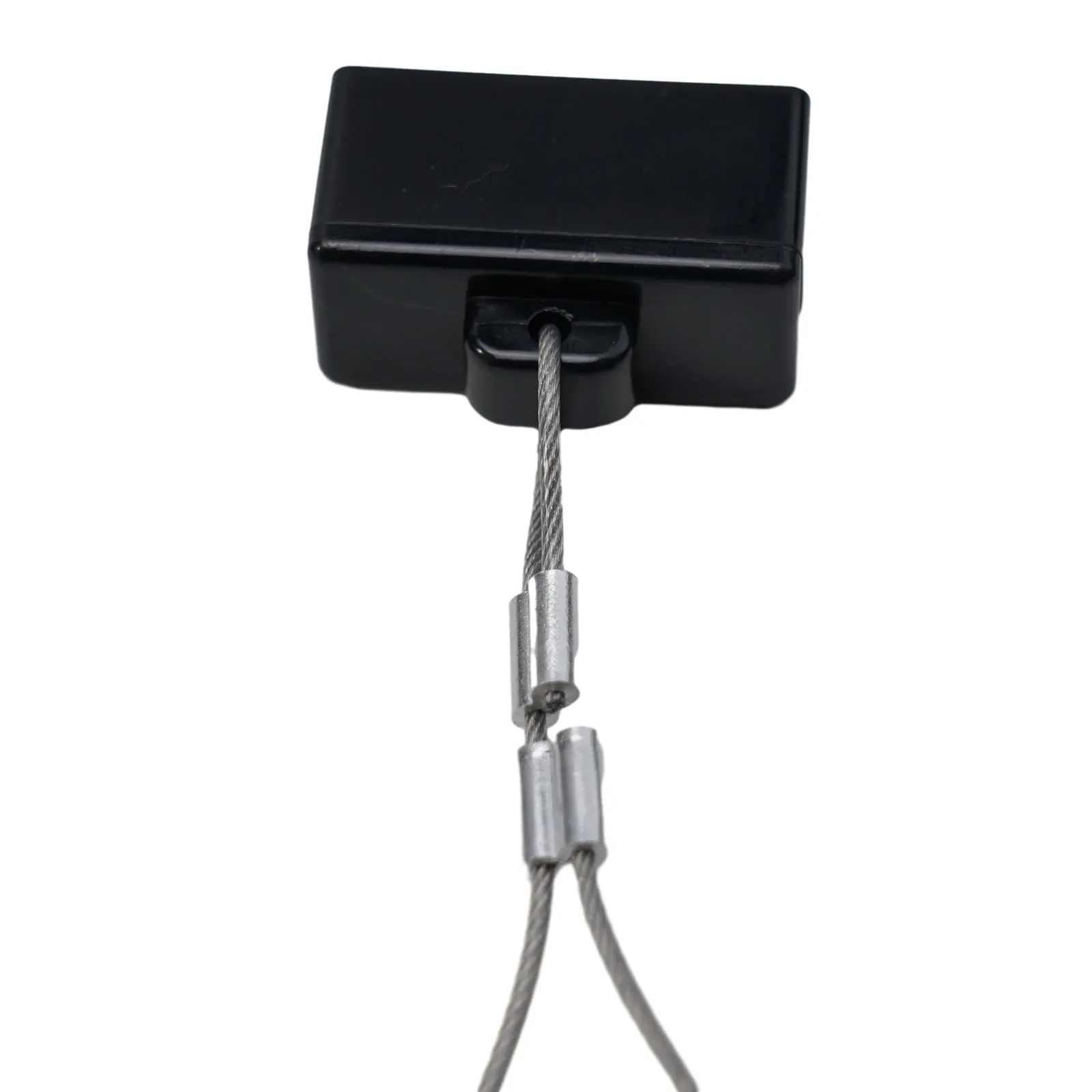 Rectangular Forklift 50A Battery Connector Cover with Dust Protection for 2P Socket Applications and 10mm Wire Connection