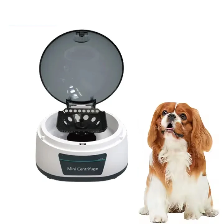 CE Certified Adjustable Speed Veterinary Equipment Microbiology Lab Equipment Mini Centrifuge For Veterinary Hospital