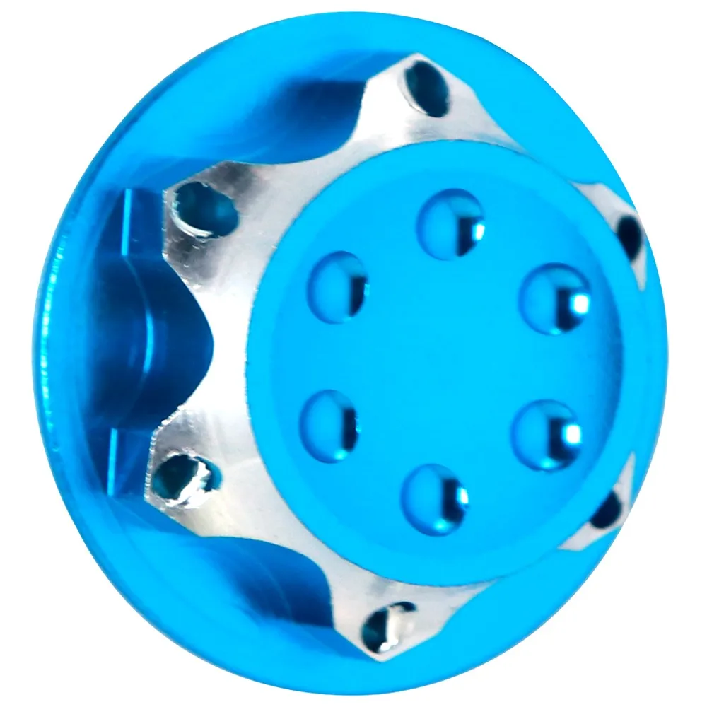 Aluminium-Radnabenabdeckung, Staubschutzabdeckung, 17 mm Sechskantmutter für Rc 1:8 X-maxx Summit E-revo Arrma Modellauto, rutschfeste Radabdeckung – Detail 19