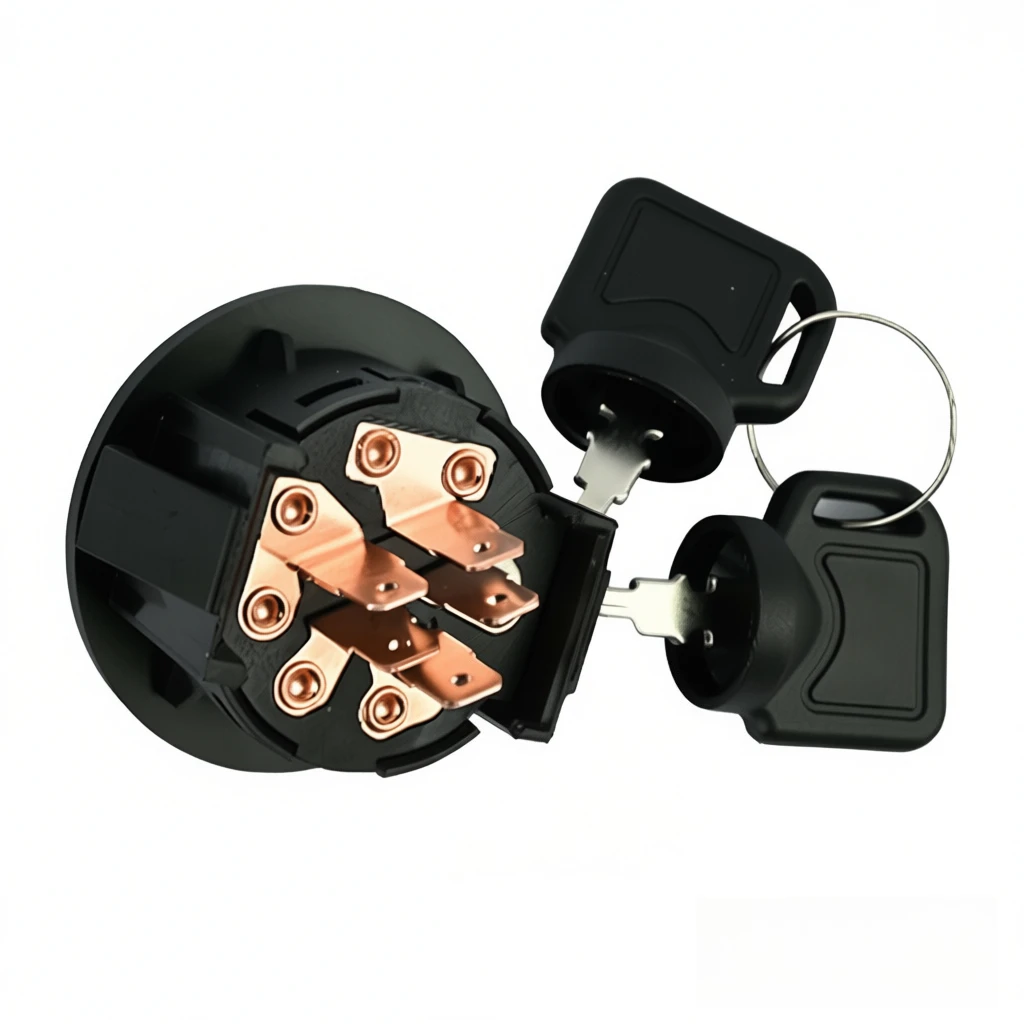 イグニッションスイッチ-117-2221-toro-zmaster-timecutter-titan-exmark-用-キー2個付き