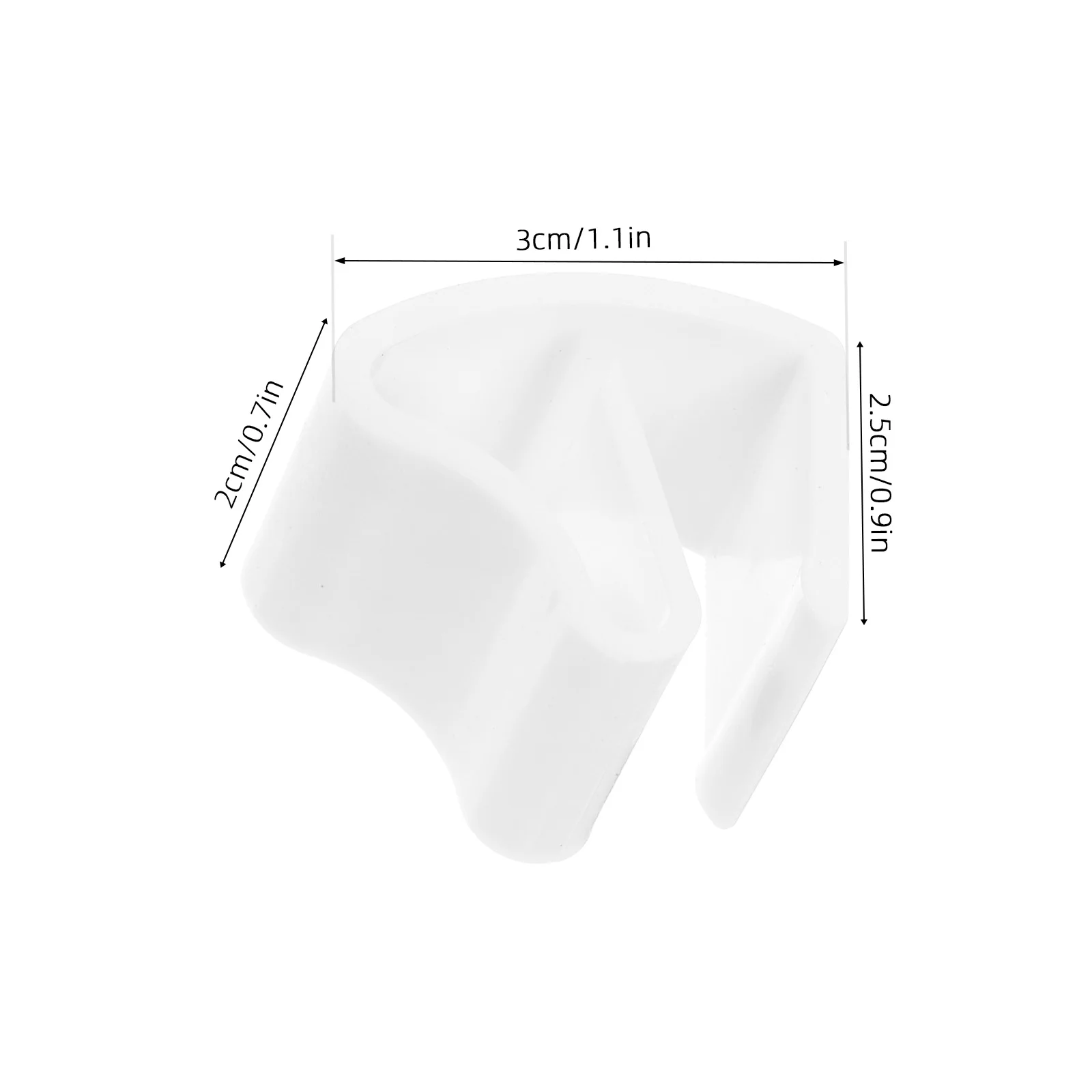 10 قطعة الستار يربك قوس قابل للتعديل خطافات بلاستيكية معدنية لقضبان الستائر المسارات نافذة الستائر الستائر العمودية Holdbacks التعادل #2