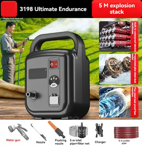 휴대용 충전식 물 펌프 정원 도구 소형 전기 물주기 기계 농촌 물주기 채소밭 용품