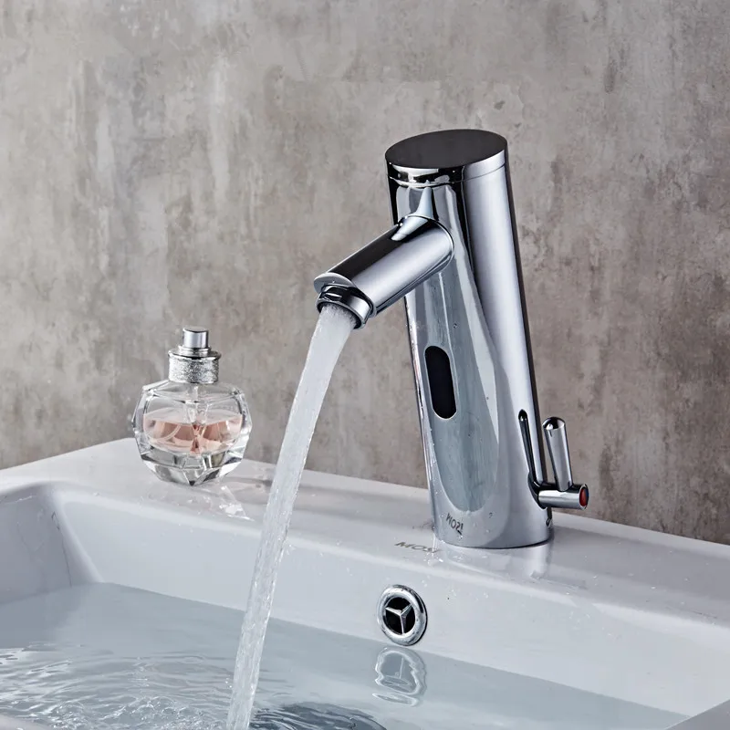 All-copper Integrated Cold and Hot Intelligent Bathroom Medical Automatic Faucet