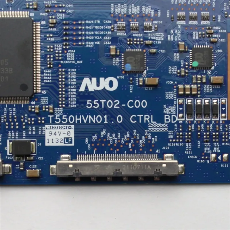 Schede T-con originali T550HVN01.0 CTRL BD 55T02-C00 per apparecchiature TV Scheda T CON Teste Placa Scheda logica TV