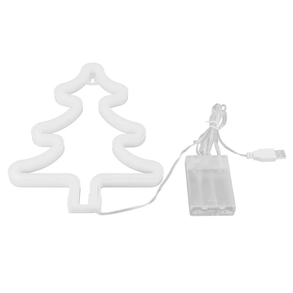 

Modern Christmas Tree Neon Light USB or Battery Powered 5V LED Neon Sign LED Neon Light Christmas Party