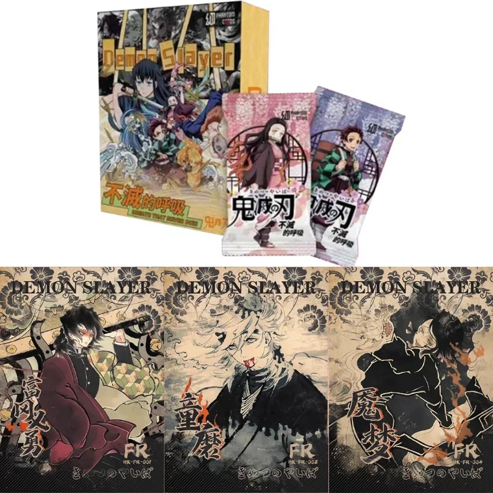 

Demon Slayer Card Eternal Breath Limited Tanjirou Nezuko Kanroji Mitsuri Unrivaled in Splendor Collection Cards Toy Gift