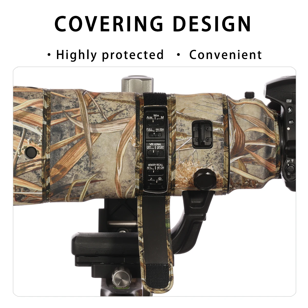 CHASING BIRDS lens coat for NIKON AF-S 600 F4 E waterproof and rainproof camo lens coat protective cover nikon 600mm lens camo