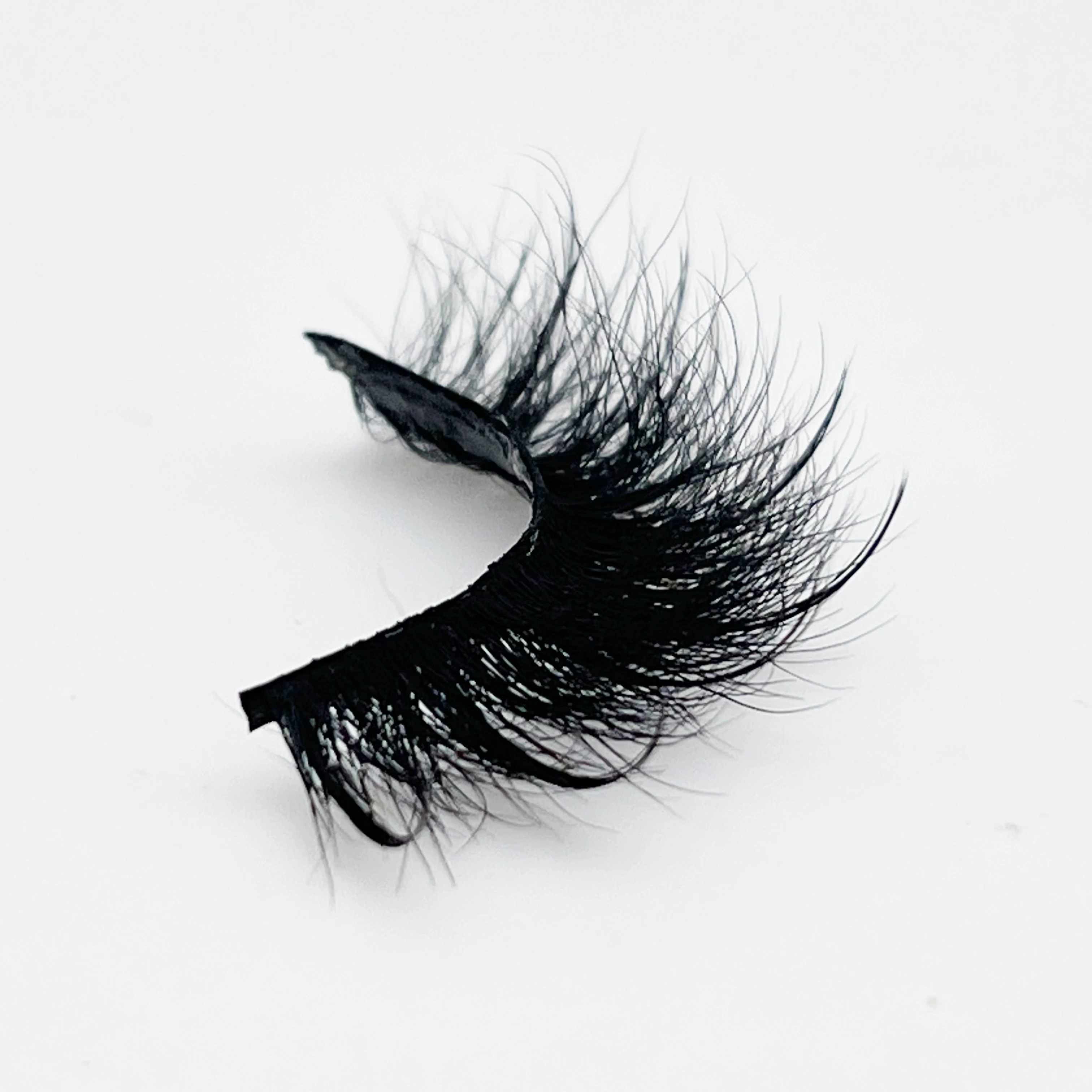 Wet look Cosplay Eyelash Extension New Fashion Soft really Mink False Eyelash Lashes Russian Volume Handmade Craft Fluffy Lashes