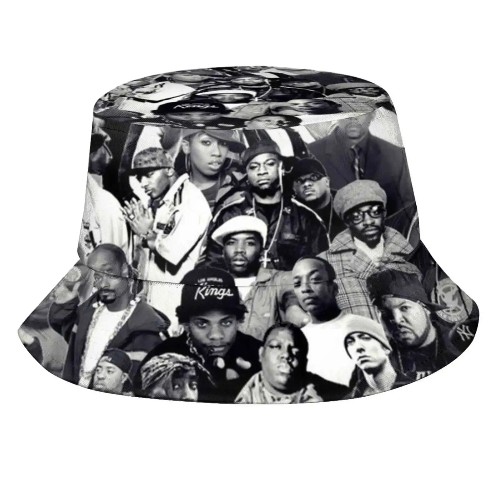 Hip Hop Legends Collage Causal Cap Buckets Hat Hip Hop Legends Rap Icons Hip Hop Collage Old School Hip Hop Classic Rap