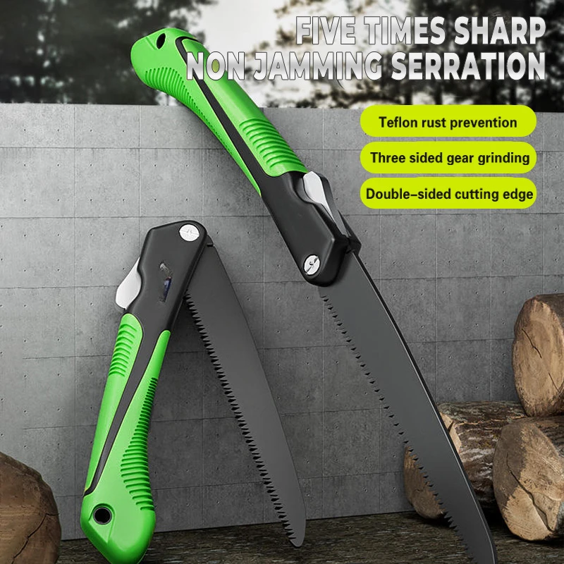 1 PC Extended Multifunctional Hand Saw Sharp and Wear-resistant Portable Woodworking Hacksaw Outdoor Tree and Camping Hand Saw