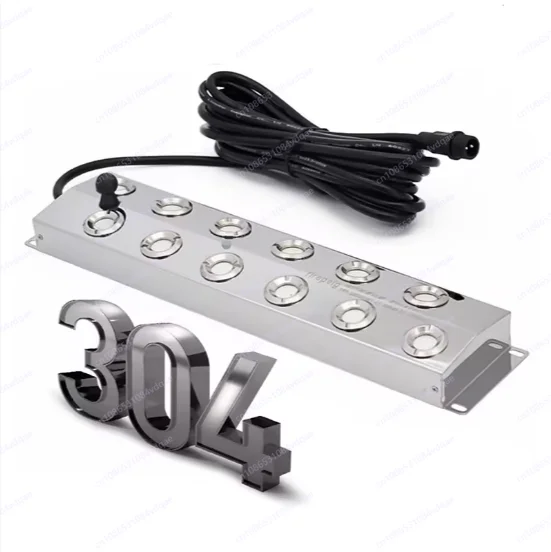 

12-головочный увлажнитель холодного тумана, промышленный ультразвуковой распылитель для аквариума и рокарий