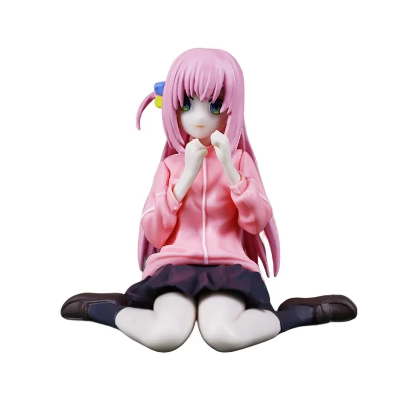 Bocchi The Rock! Anime Gotoh Hitori PVC Sitting Posture Figure Model Decorative Ornaments Fans Collect Gifts Toys