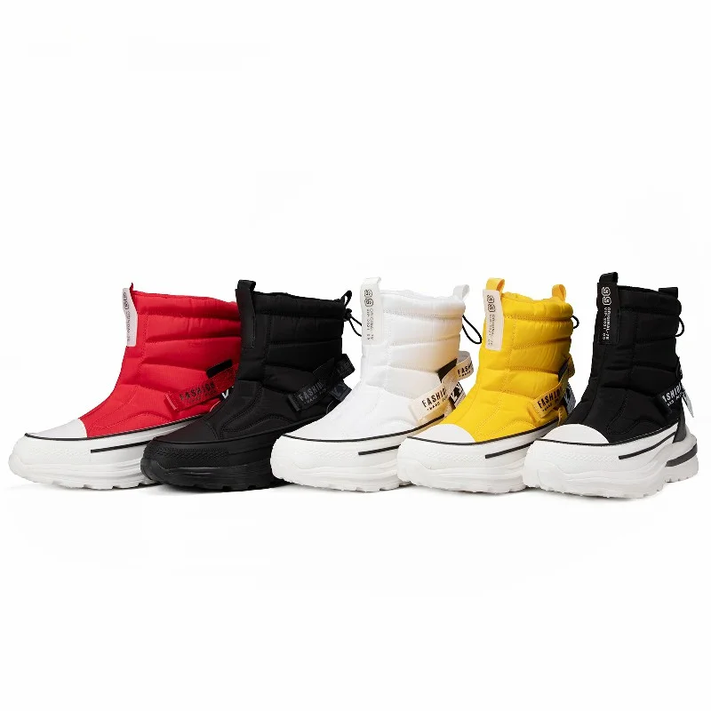 2023 Women Boots Fashion Plush Shoes Winter Non-slip Wear-resistant Plush Boot Comfortable Female Warm Shoes