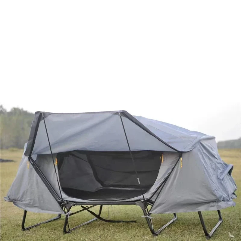 

(Marine transport) Single and double person folding tent bed outdoor indoor waterproof sleeping cot tent