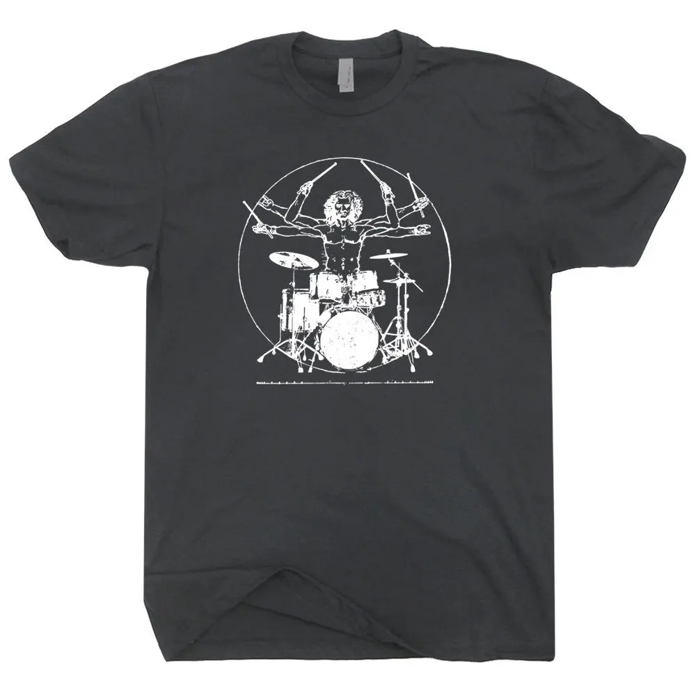 Drums T Shirt Drums Shirt for Men Women Guys Boys Cool Drum T Shirt Vintage Drummer Shirt Funny Drum Set Tshirt