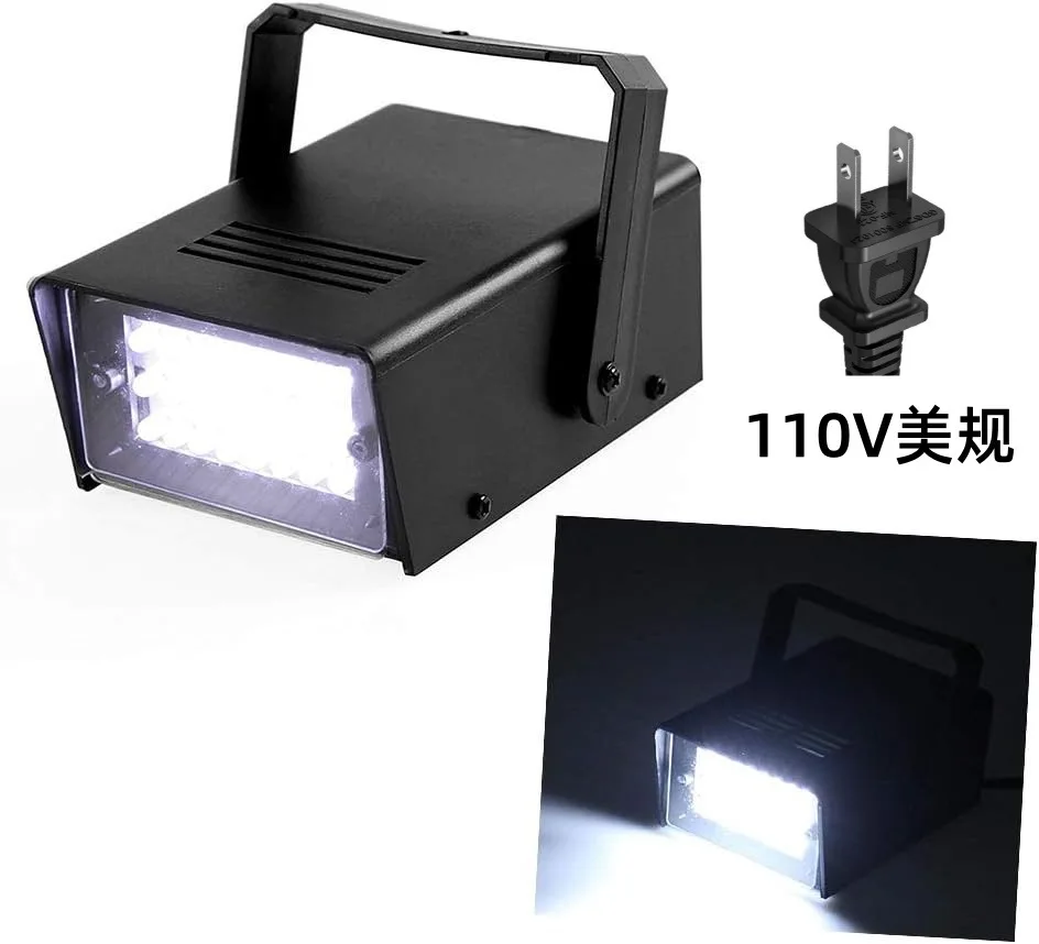 LED Kleine Stroboscoop Mini Stroboscoop KTV Privékamer Flash Laser Bar Podiumlicht Podium