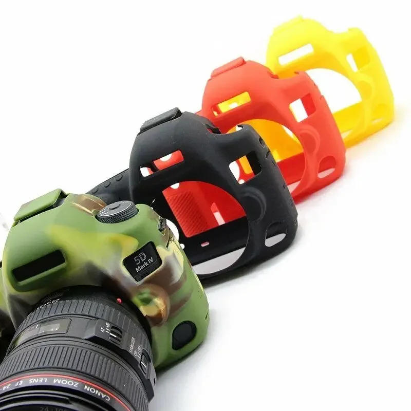 Schöne weiche Silikonkautschuk-Kamera-Schutzhülle für Canon 5DIV 5DMarkIV