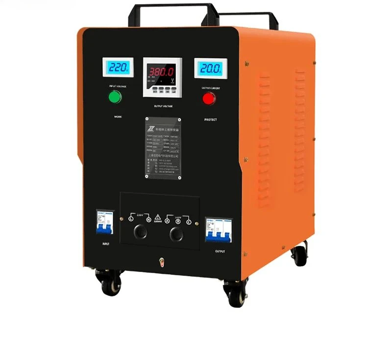 Hot Selling 220V to 380V single phase to three phase For 15kva  step up step down power voltage converter transformer