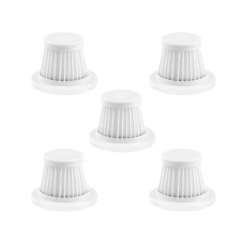 Filtro de vacío de coche HEPA A39M 5 uds, filtros de limpieza lavables, filtro de aspiradora inalámbrico reutilizable fácil instalación