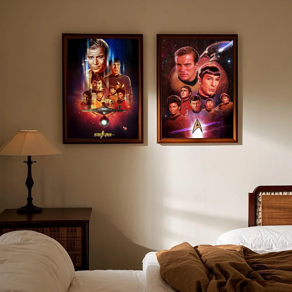 Poster Classic Movie S-Star T-Trek Poster HD art sticky wall waterproof home living room bedroom bar aesthetic decoration - Image 4