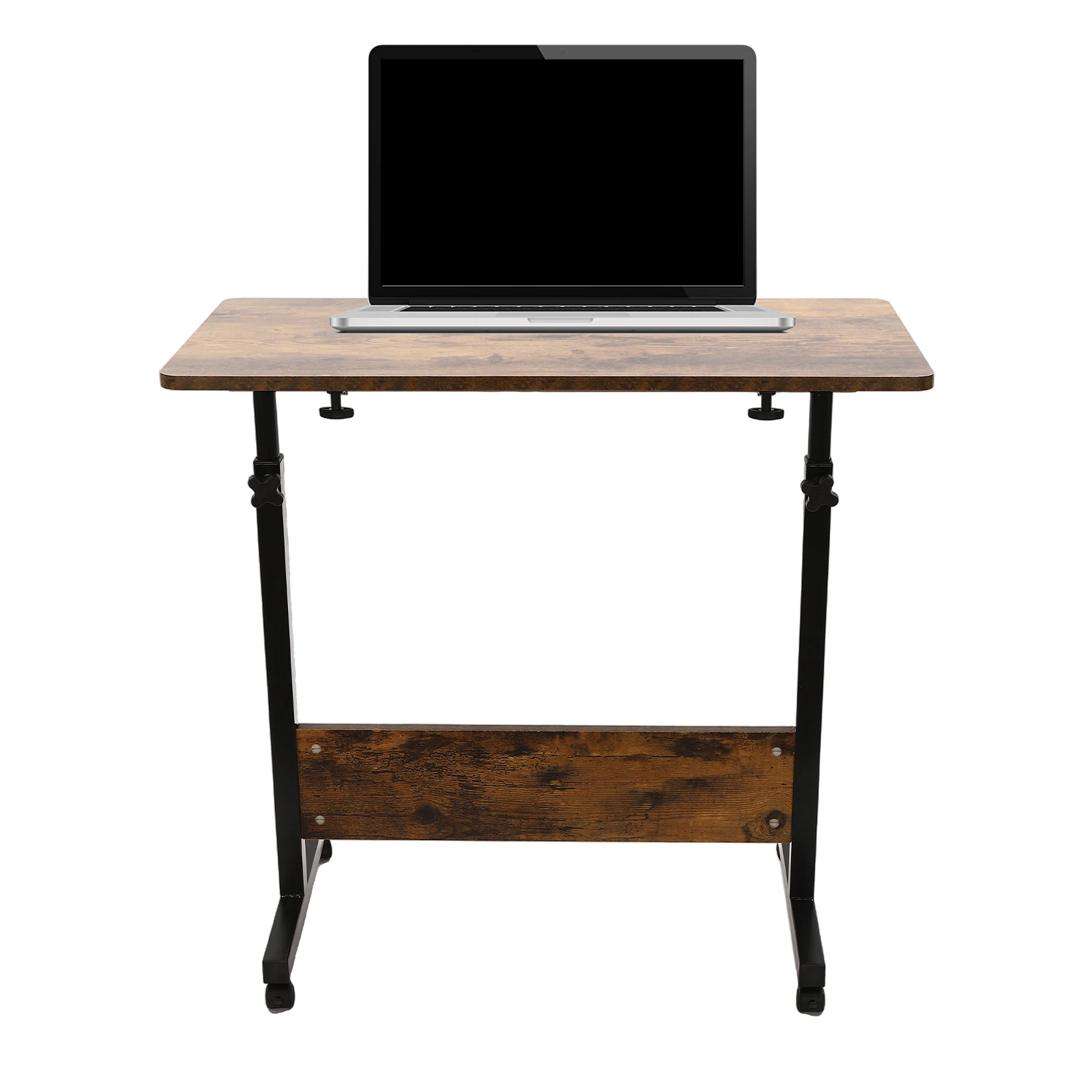 

16×31” Adjustable Height Standing Desk, Portable Laptop Desk Rolling Computer Stand