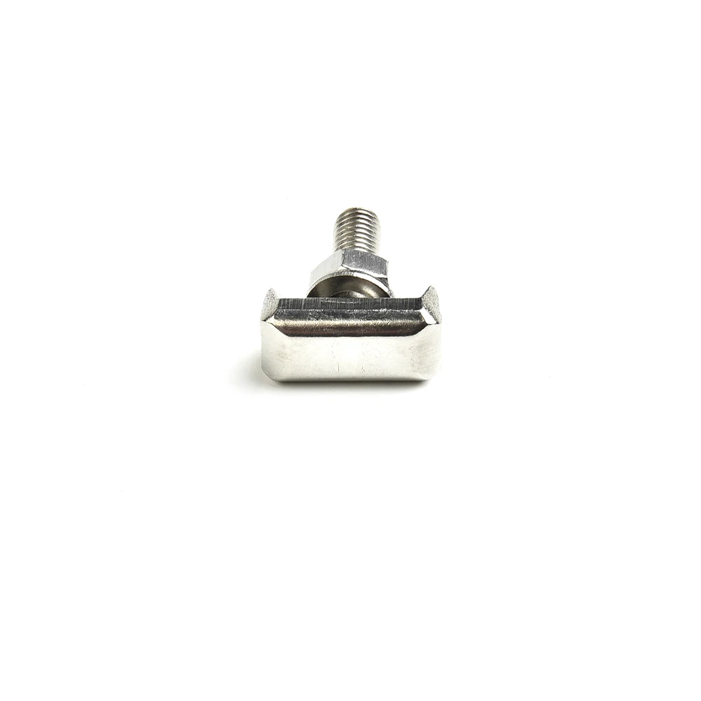 2Pcs Car Battery Cable Terminal Connectors Car T-Bolts Stainless Steel Battery Terminal Connectors Cable Screws 19116852