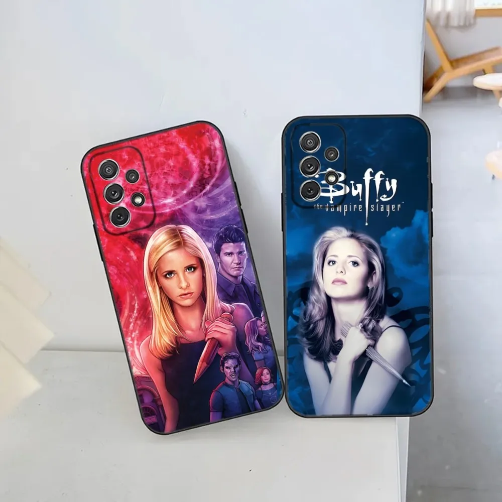 B-BuffyS The Vampire Slayer  Phone Case For Samsung S25,S24 Ultra,S20,S30 plus,S22 plus,S23,S30 ultra 5G Silicone Cover