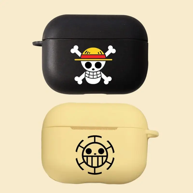 

The new One Piece Skull is suitable for airpods PRO 3rd generation protective case 1/2 Apple Bluetooth silicone earphone case