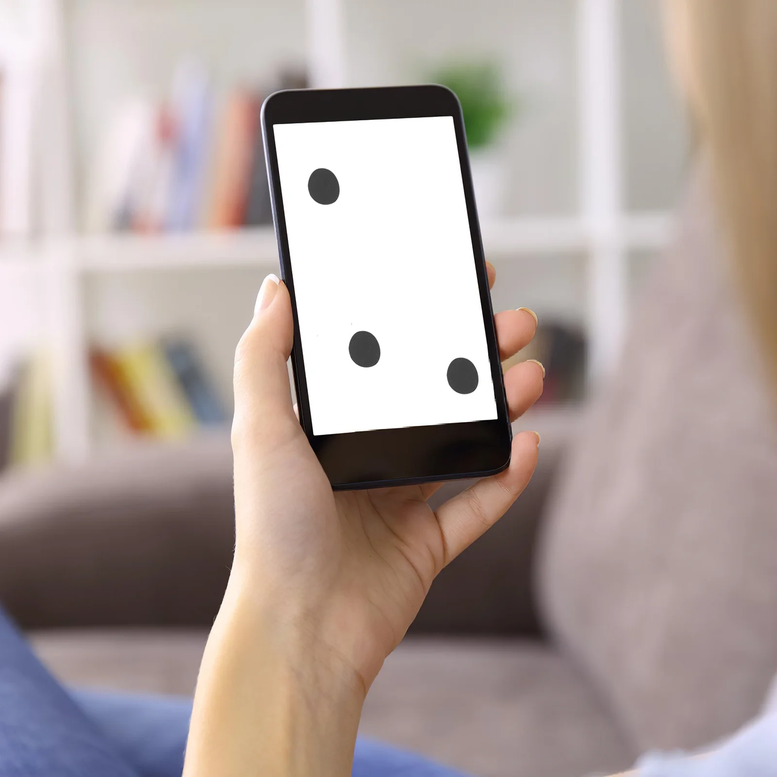 

Smartphone Screen Clicker Sticker Nano Adhesive Dots Grip Tape Mobile Phone Anti-Fingerprint Thin 8.5Mm