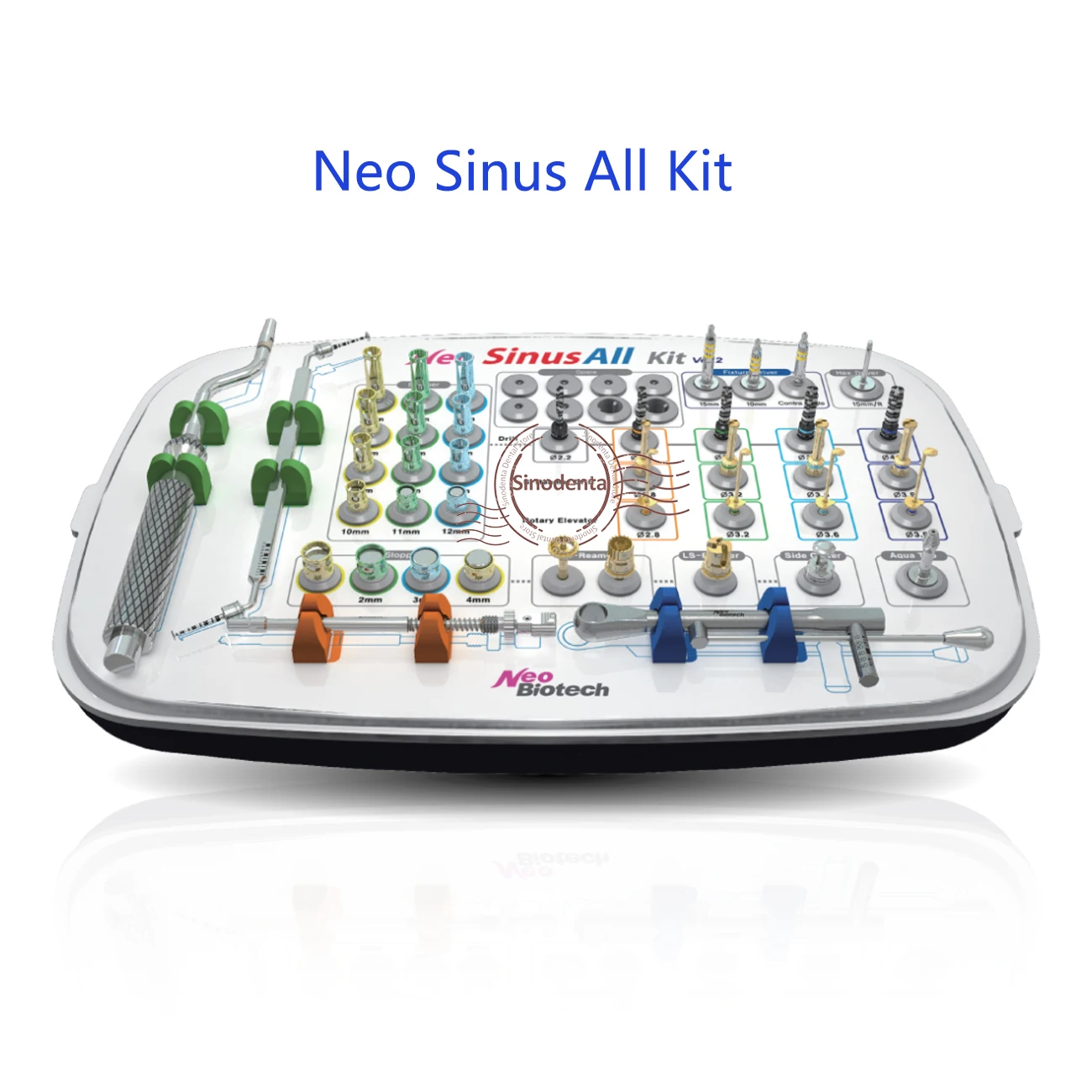 

Dental Implant Sinus All Kit Sinus Crestal Approach & Sinus Lateral Approach Kit Comprehensive All-In-One for Sinus Procedures