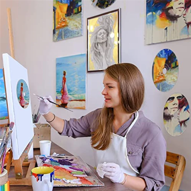 2025 novo-30 pçs cds claros em branco cds para pintura em branco cds para decoração diy estética parede cd decoração do quarto cds de parede transparente