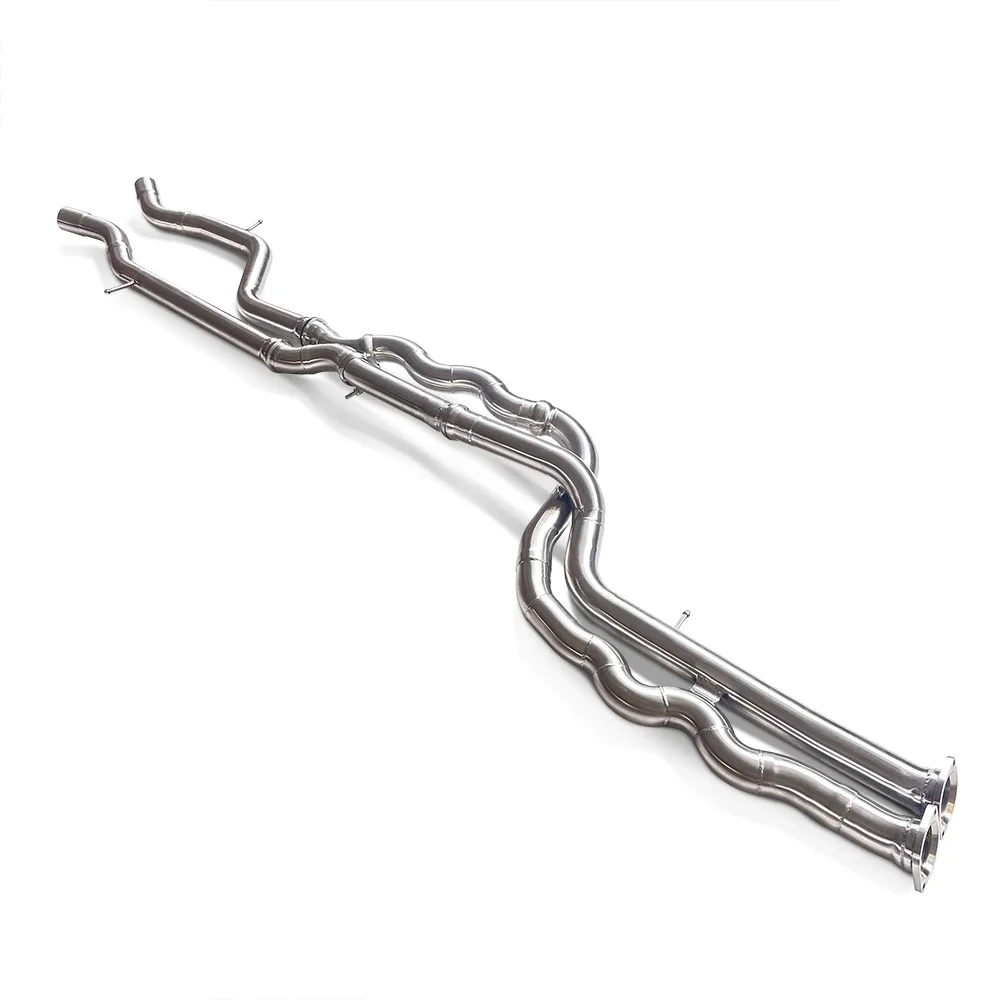 

For BMW M3 M4 F80 F82 F83 S55 3.0T 2014-2019 304 Equal Length Midpipe High Performance Exhaust Modified Racing Performance