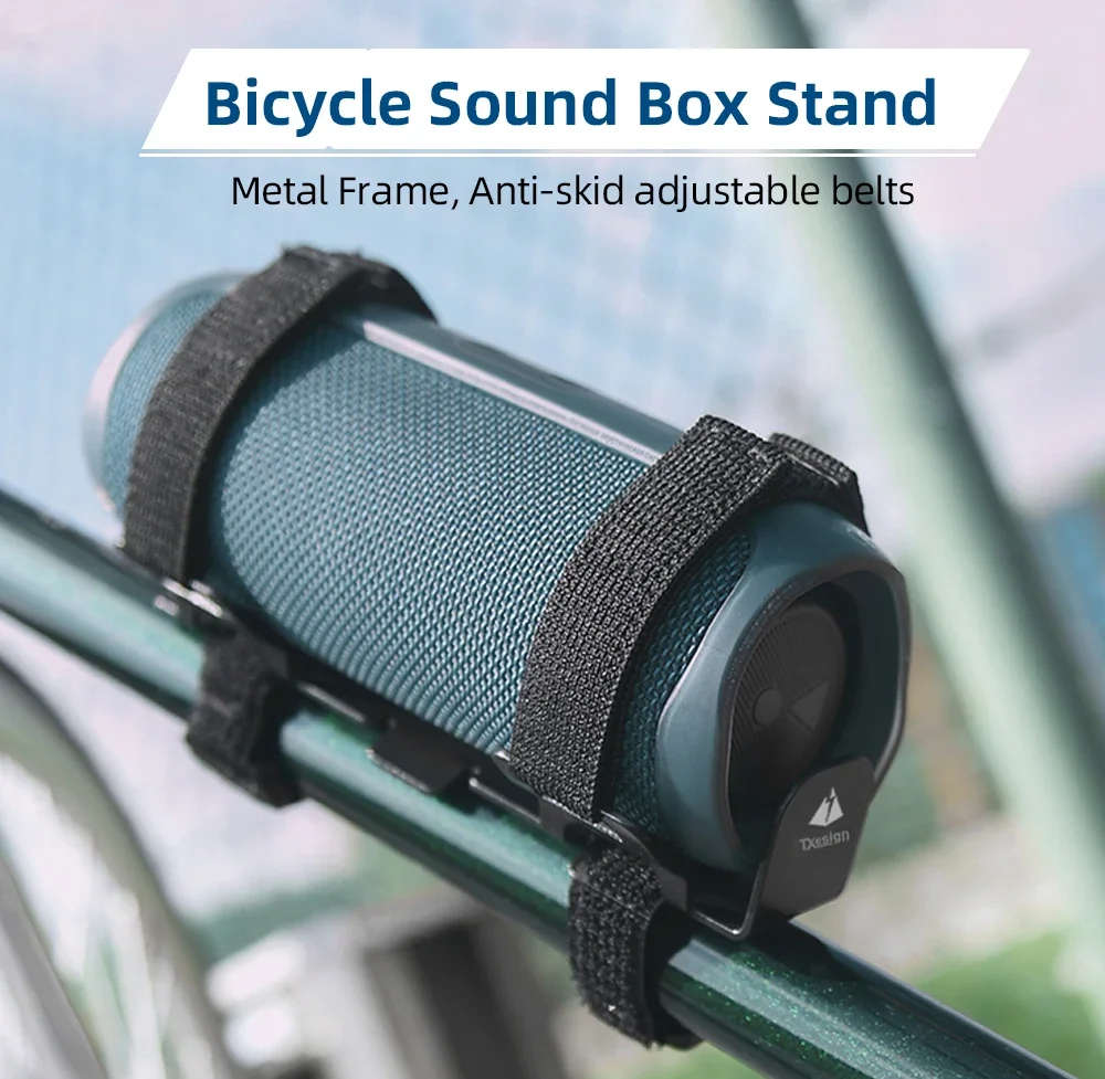 Description Picture 2 of itemRobust Holder for Bicycle Water Bottle Loudspeaker Hook/Loop Strap Quick Mount Release Fits JBL Speakers Bluetooth Sound Box