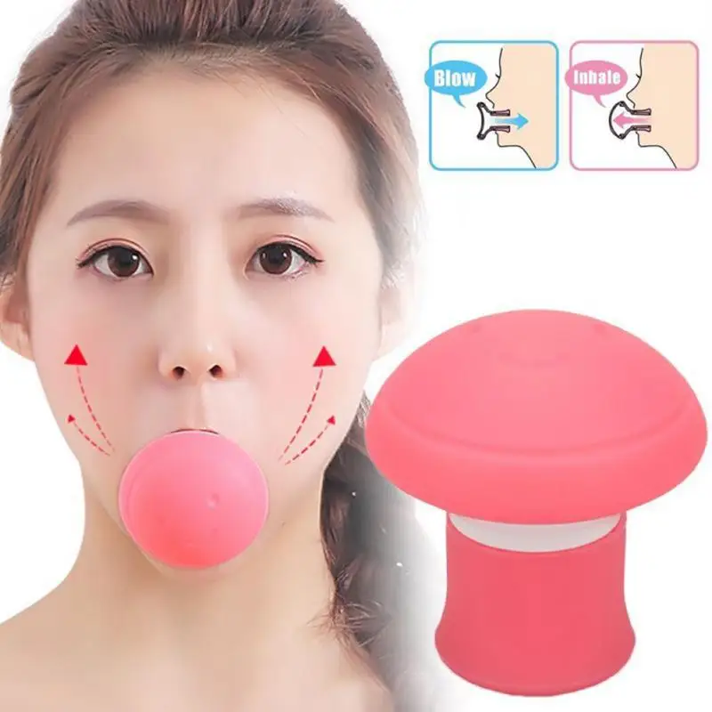 Silicone V Face Lifting Tool, Exercitador Boca, Chin Duplo, Emagrecimento Facial Lifter, Apertar as Linhas Faciais, Ferramentas de Cuidados Com A Pele