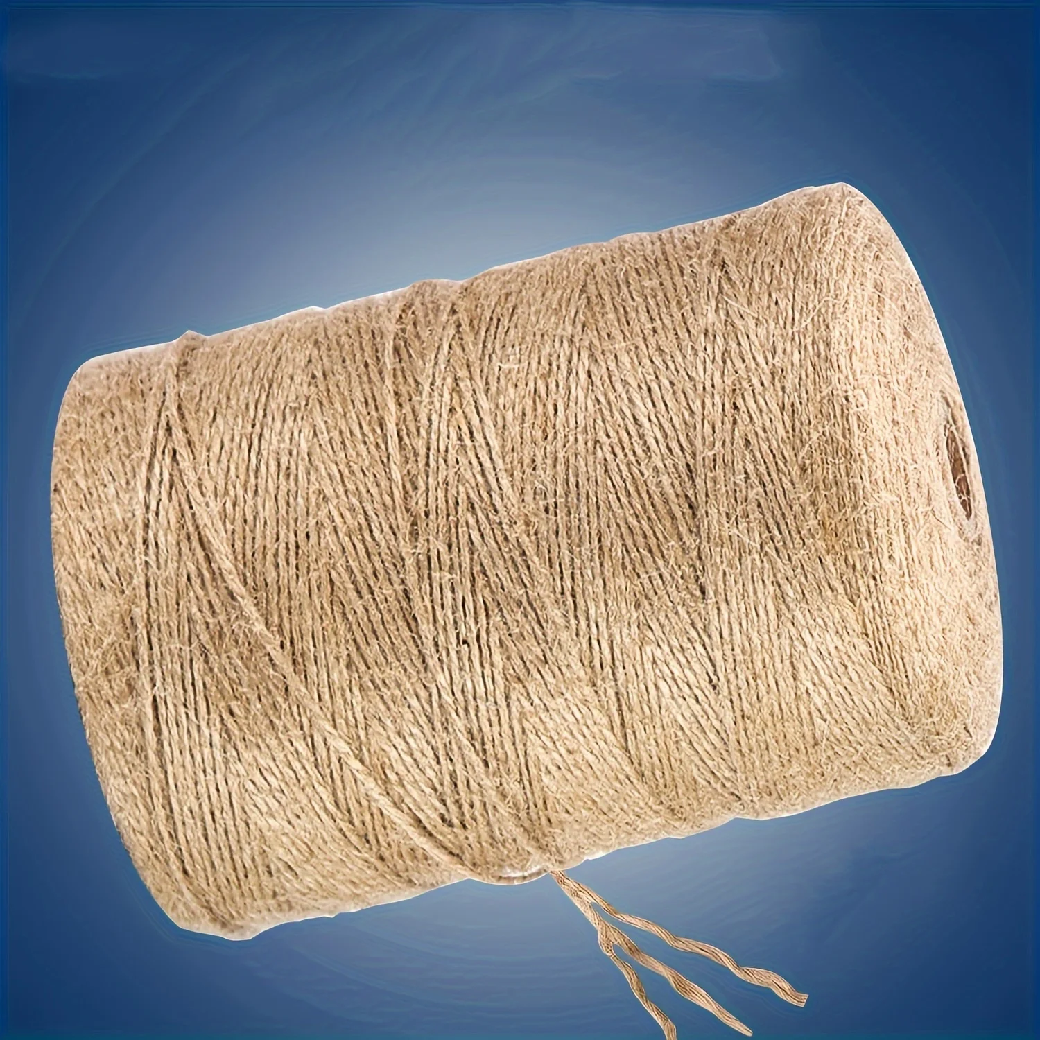 2mm Diameter, 656ft Length -Heavy Duty Jute Rope, Durable for DIY Crafts, Home Decor, Gardening, Bundling & Outdoor Use - Strong image 4