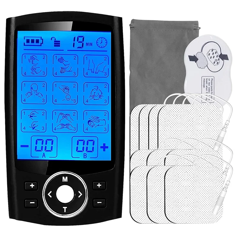 

Новый стимулятор мышц Tens Unit для облегчения боли, обновление 36-режимной терапии, стимулятор мышц EMS, устройство Tens для боли в спине