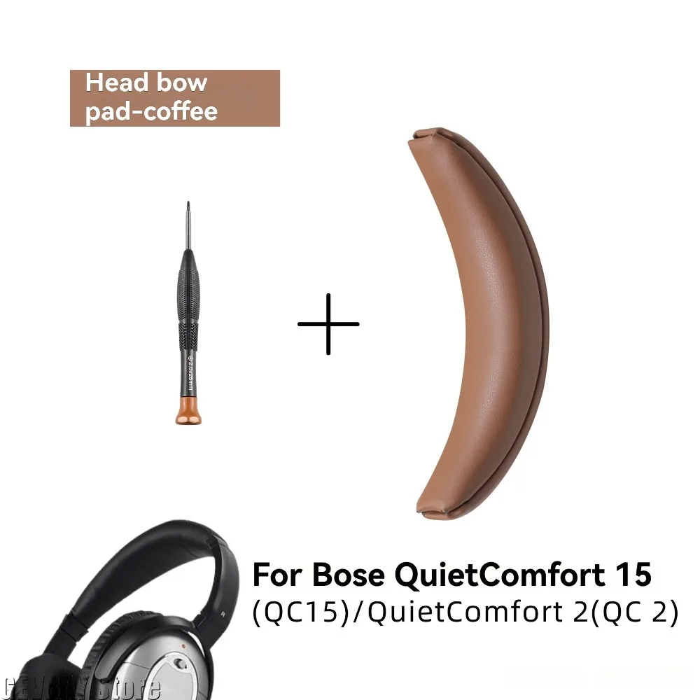 Łatwa w montażu osłona na pałąk słuchawek, zamiennik pałąka zatrzaskiwanej konstrukcji do Bose QuietComfort 15/2 QC15/QC2 — zdjęcie produktu 5