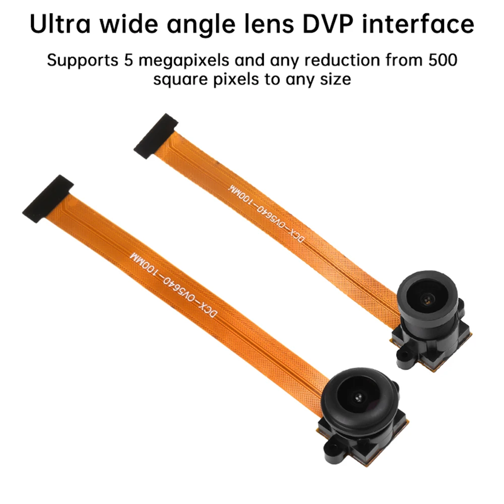 

Camera Module 5-megapixel OV5640 Ultra Wide Angle Lens DVP Interface 100/120/130/200 Degrees 3.6MM Can Be Used for ESP32 Module