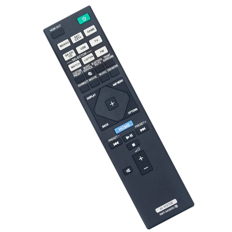 Remote Control ABS Remote Control RMT-AA320U RMTAA320U For Sony AV Receiver STR-ZA810ES STR-DN1080 STRZA810ES STRDN1080