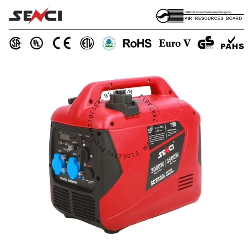 3500W Draagbare Inverter Generator 240V Stille ga soline Generator 3kw 3kva voor Thuis Camping