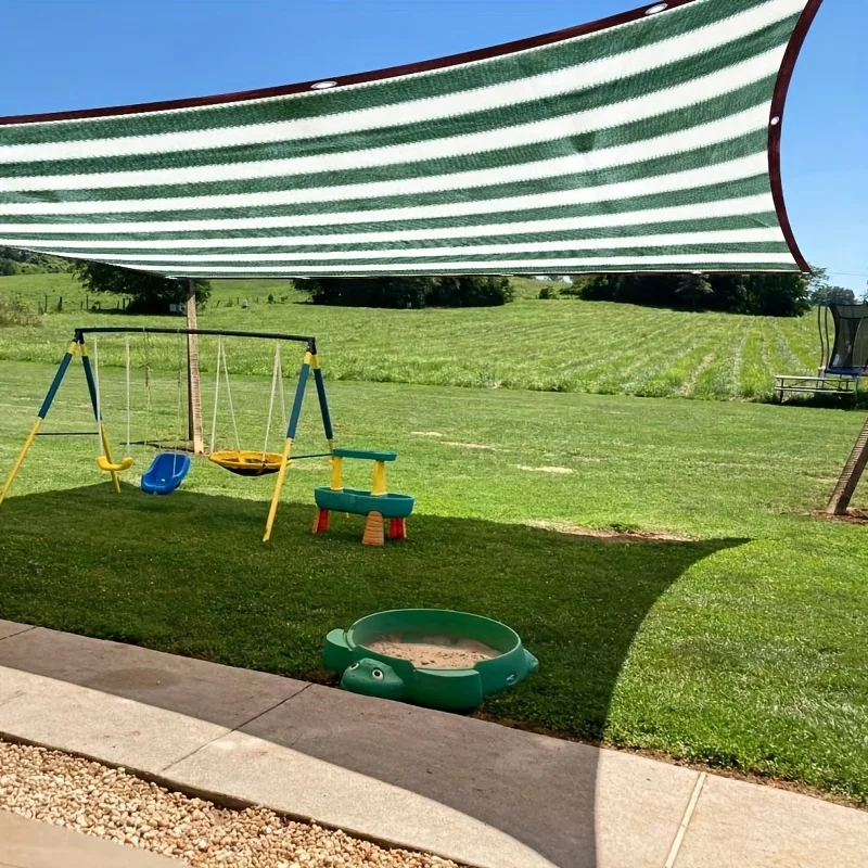 【Rete parasole da giardino】 Realizzato in polietilene, focale sull'esperienza durante l'uso Questa rete parasole per esterni è un piano adatto.