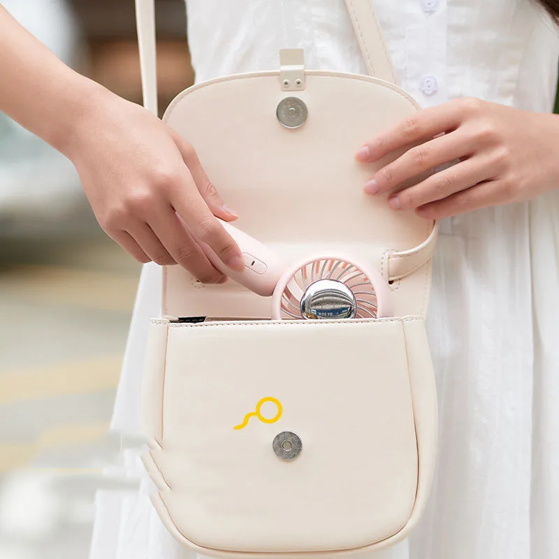 Ventilateur électrique Portable de réfrigération, 2000mAh, Rechargeable par USB, contrôleur à semi-conducteur Peltier