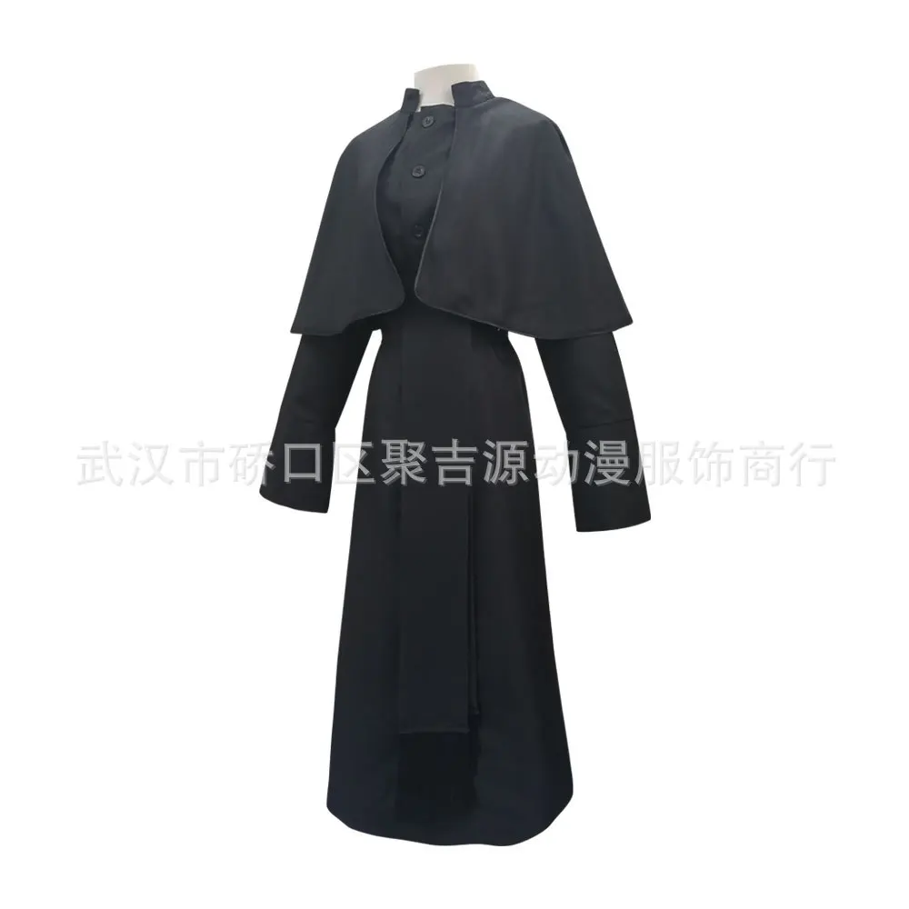 

Jujiyuan's new church priests and priests costumes Halloween-themed party role-playing stage costumes